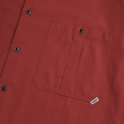 RELAXING LIFE BOX SHIRT / RED
