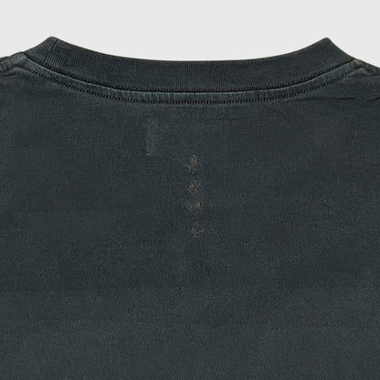 PODEROSA VELVET LOGO T-shirt / BLACK