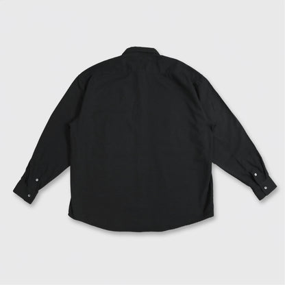 RELAXING LIFE BOX SHIRT / BLACK