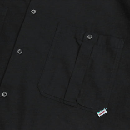 RELAXING LIFE BOX SHIRT / BLACK