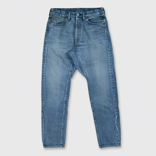13.5OZ REMAKE VINTAGE DENIM PANTS / INDIGO LIGHT