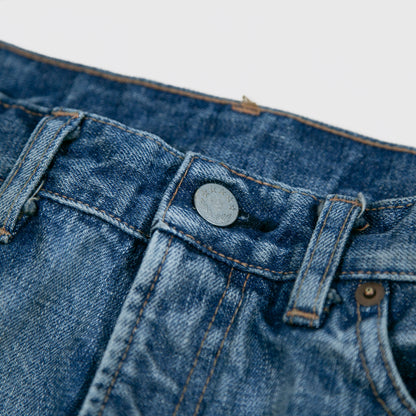 13.5OZ REMAKE VINTAGE DENIM PANTS / INDIGO LIGHT