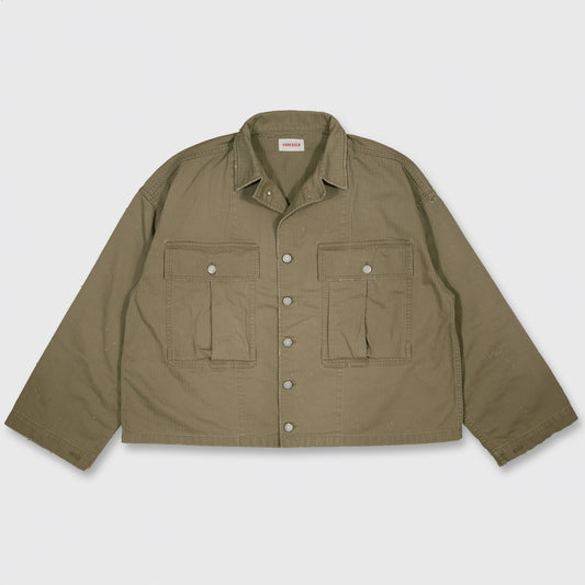 PODEROSA HBT COMBAT BIG JACKET / KHAKI