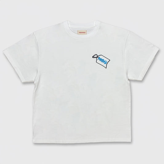 FIGHTING PODEROSA S/S T-SHIRT / OFF WHITE
