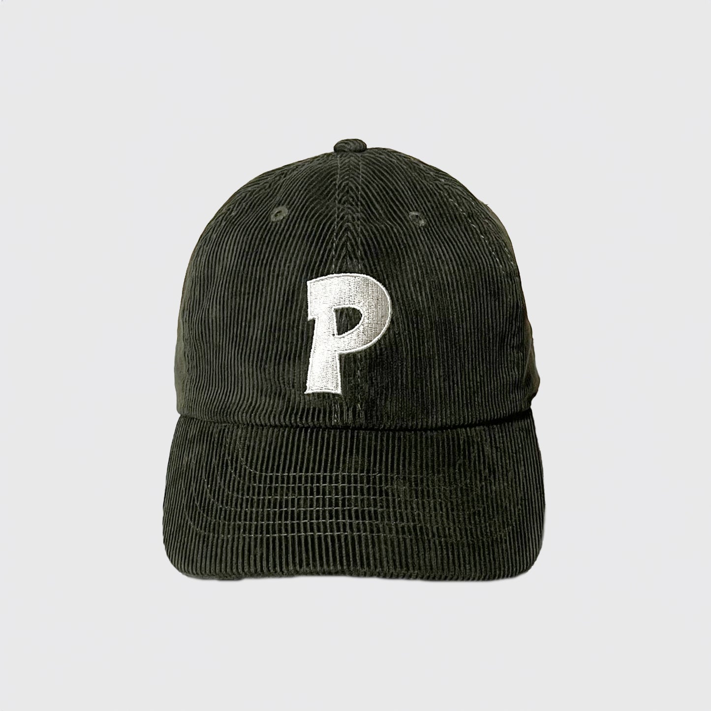 PODEROSA LOGO CORDUROY CAP / OLIVE