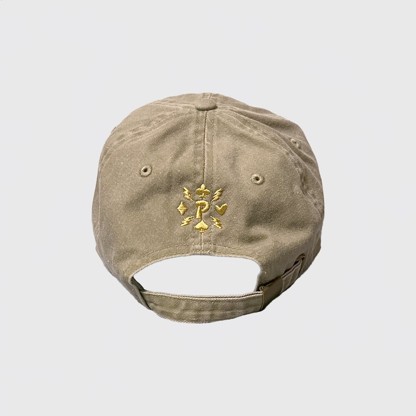 PODEROSA LOGO TWILL CAP / KHAKI