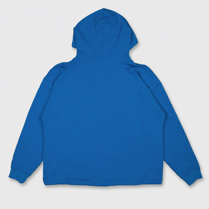 PODEROSA FLOWER LOGO HOODIE / BLUE