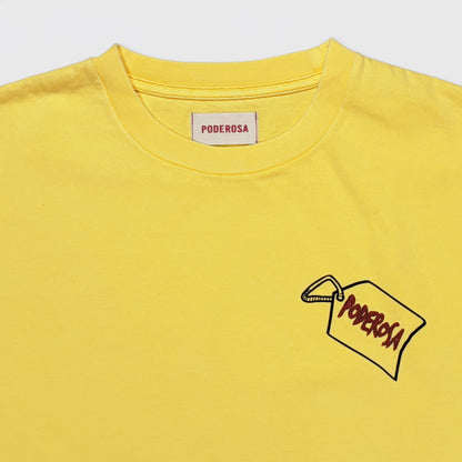 FIGHTING PODEROSA S/S T-SHIRT / YELLOW