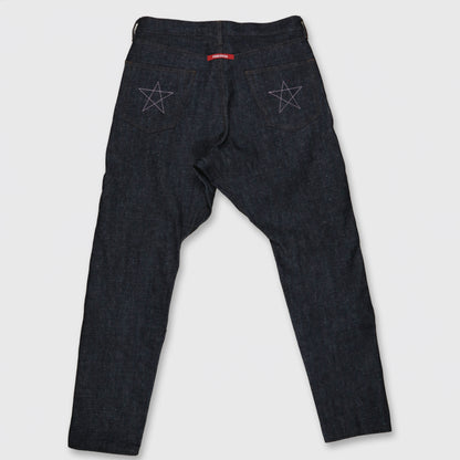 13.5OZ RIGID DENIM PANTS / INDIGO