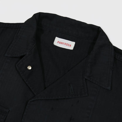 PODEROSA HBT COMBAT BIG JACKET / BLACK