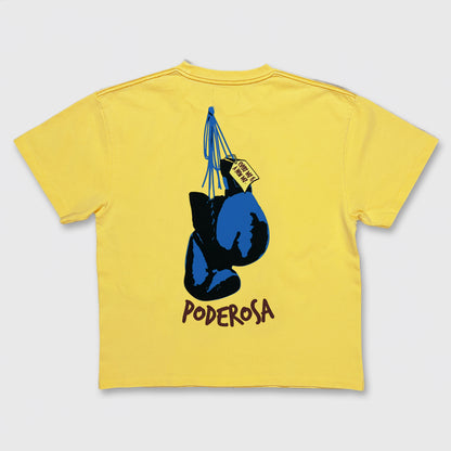 FIGHTING PODEROSA S/S T-SHIRT / YELLOW