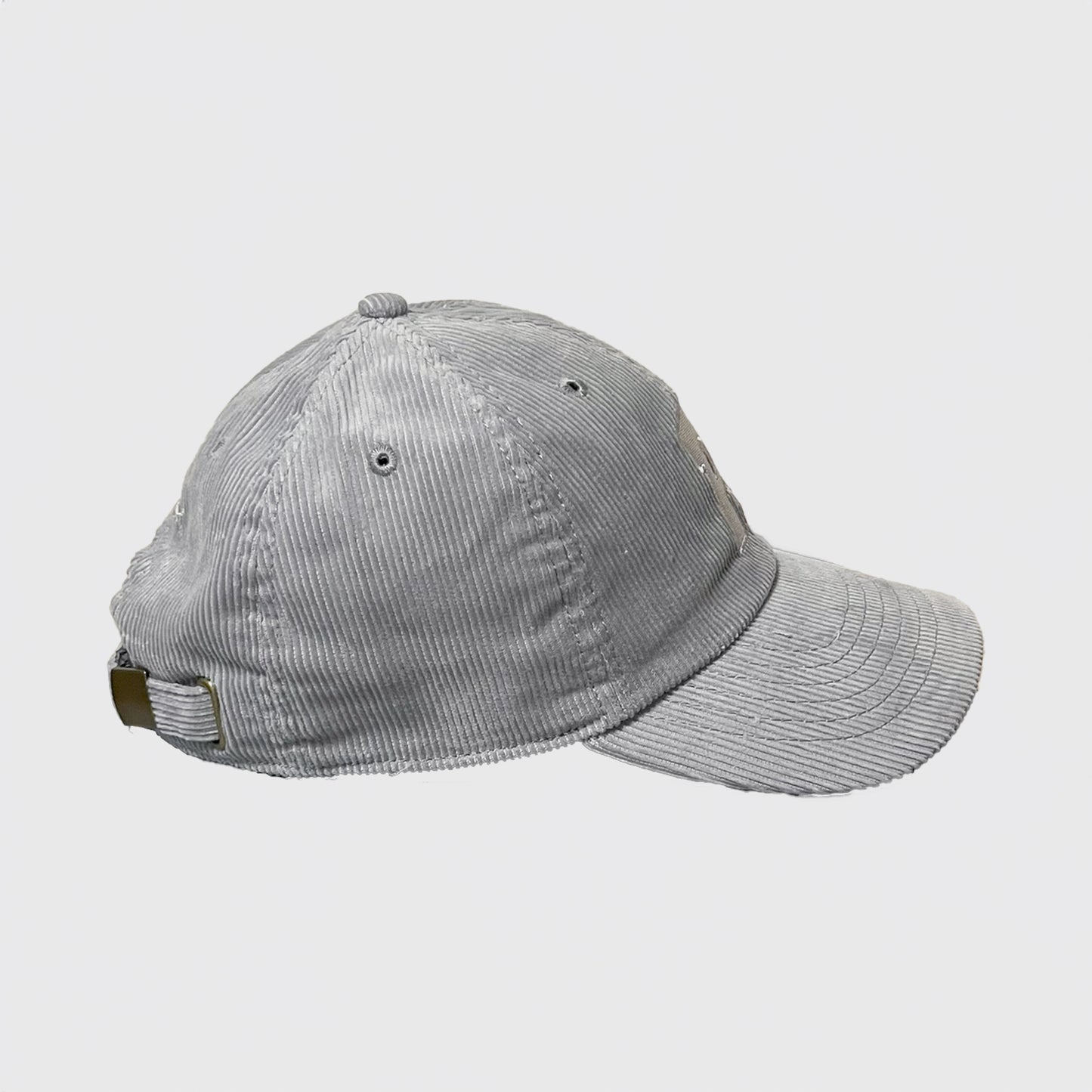 PODEROSA LOGO CORDUROY CAP / ICE BLUE