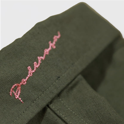 40'S  U.S.NAVY L/S N-3 POPLIN CUSTOM SHIRT / KHAKI