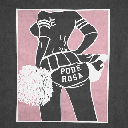 CHEERLEADER S/S T-SHIRT / VINTAGE BLACK