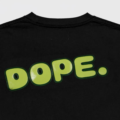 SUPER PODEROSA LOGO S/S T-SHIRT / BLACK