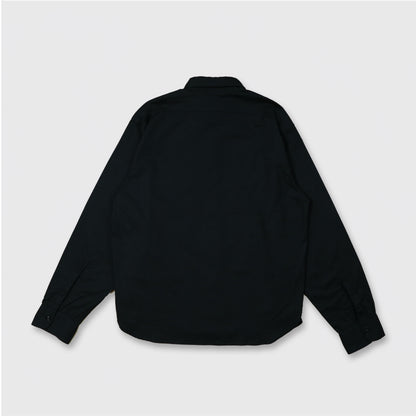 40'S  U.S.NAVY L/S N-3 POPLIN CUSTOM SHIRT / BLACK