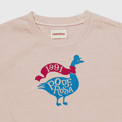 FLYING DUCK S/S T-SHIRT / PINK