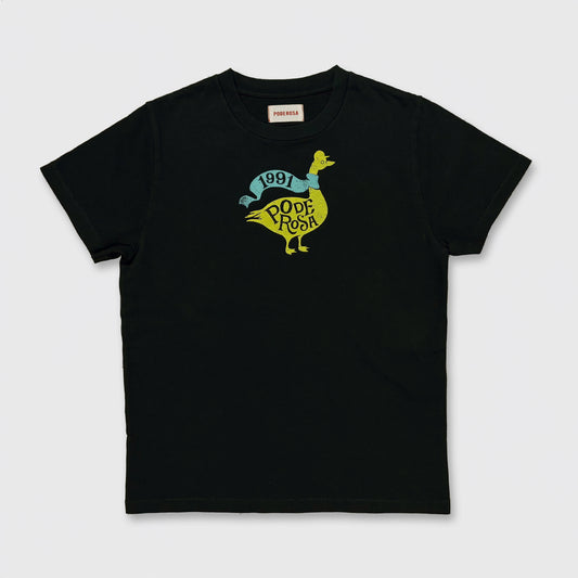 FLYING DUCK S/S T-SHIRT / BLACK