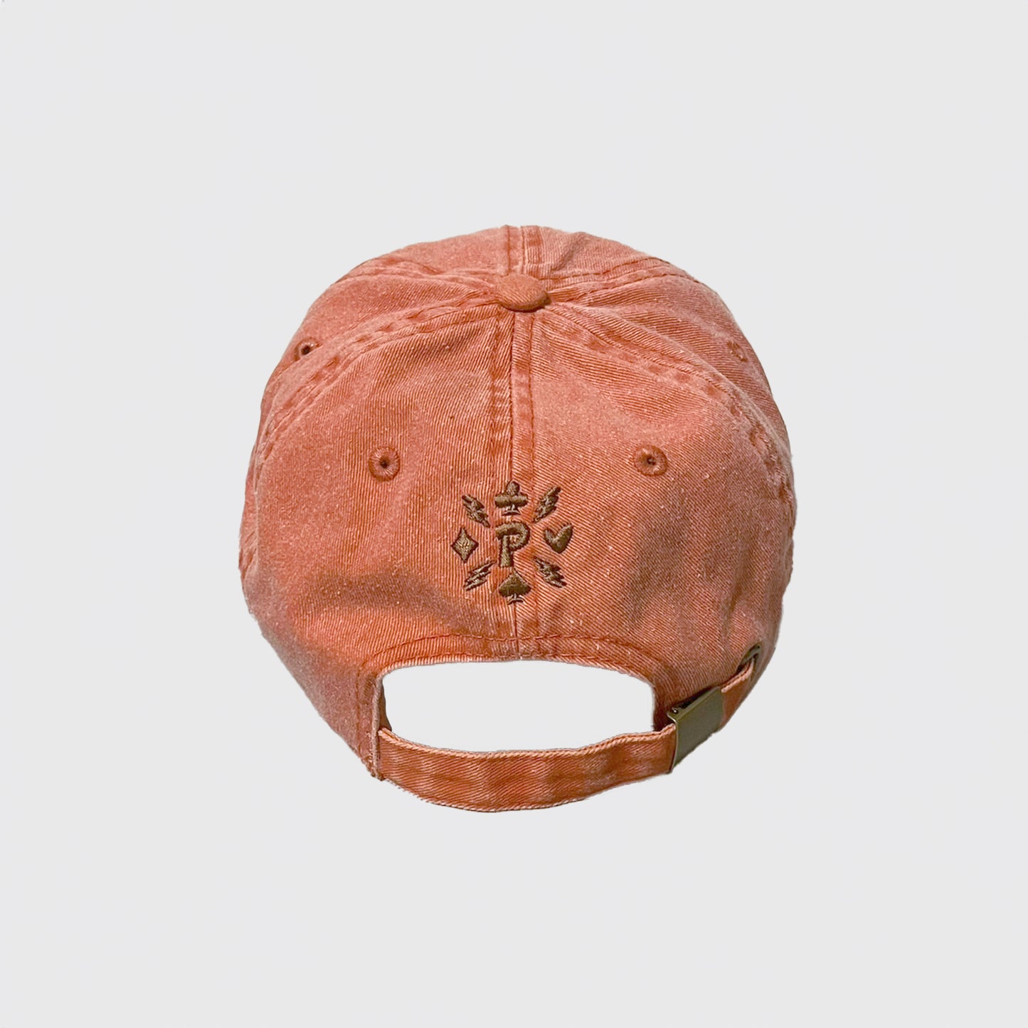 PODEROSA LOGO TWILL CAP / ORANGE