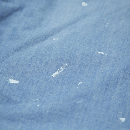 U.S.NAVY CHAMBRAY BIG SHIRT / SAX