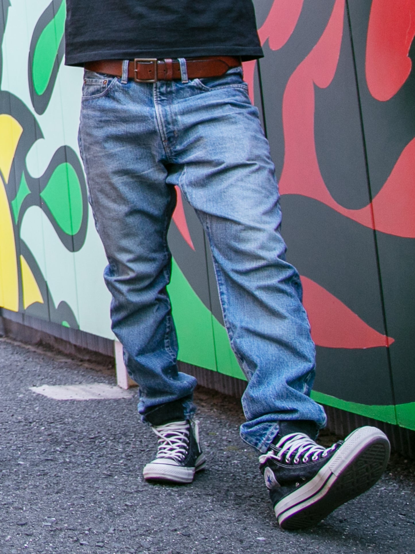 13.5OZ REMAKE VINTAGE DENIM PANTS / INDIGO LIGHT
