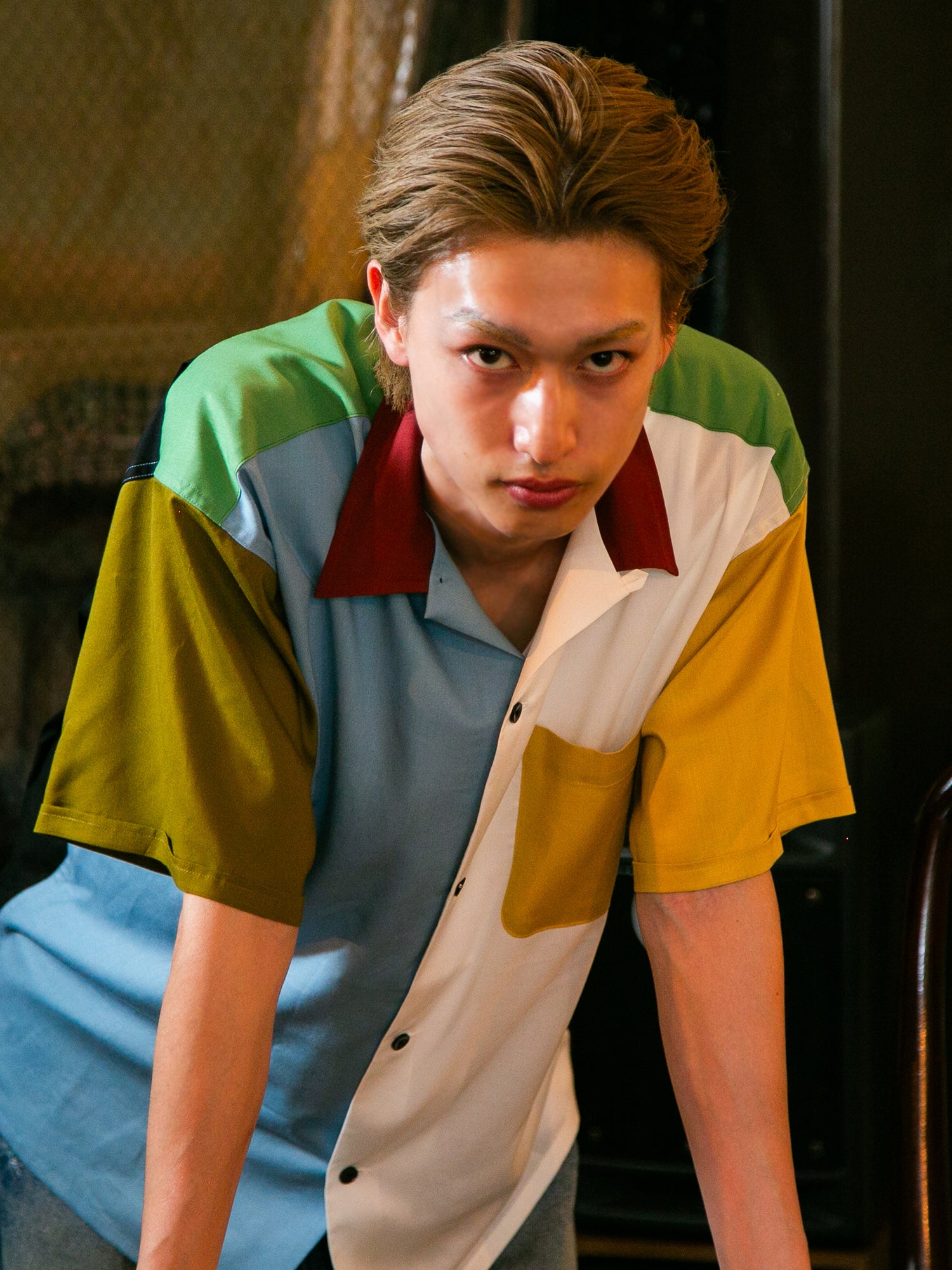 LVC CRAZY PATTERN BOWLING SHIRT ROCKETS - メルカリ