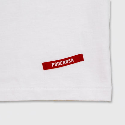 CHEERLEADER S/S T-SHIRT / WHITE