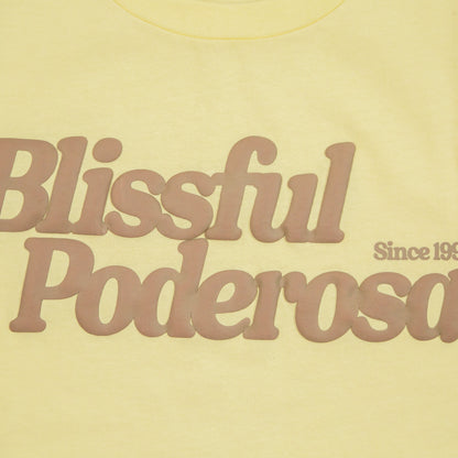 POPCORN LOGO S/S T-SHIRT / YELLOW