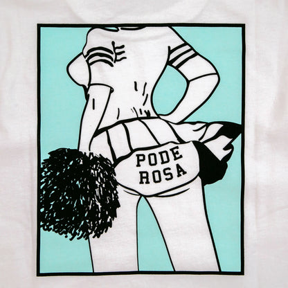 CHEERLEADER S/S T-SHIRT / WHITE