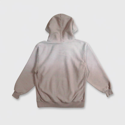 HEAVY WEIGHT CREW HOODIE / SALMON PINK