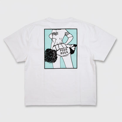 CHEERLEADER S/S T-SHIRT / WHITE