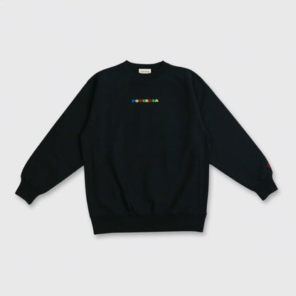 HEAVY WEIGHT CANDY LOGO SWEAT SHIRT / BLACK