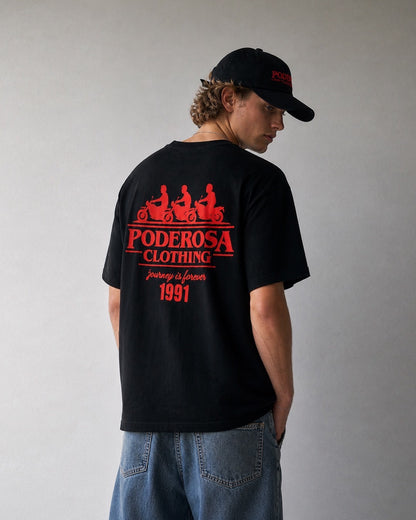 PODEROSA THINGS TEE / BLACK