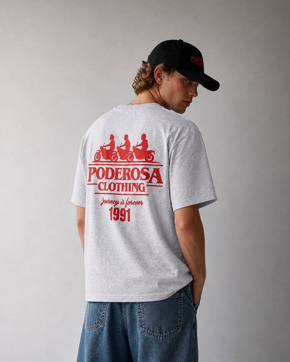 PODEROSA THINGS TEE / ASH