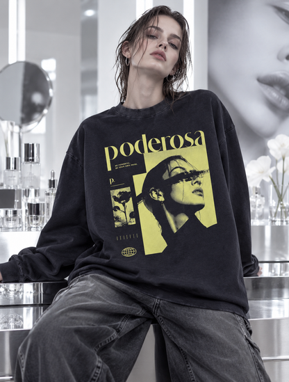 OWN MUSE CREWNECKSWEAT / NAVY